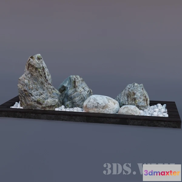 1602106 - decoration - Natural stones 3D Max