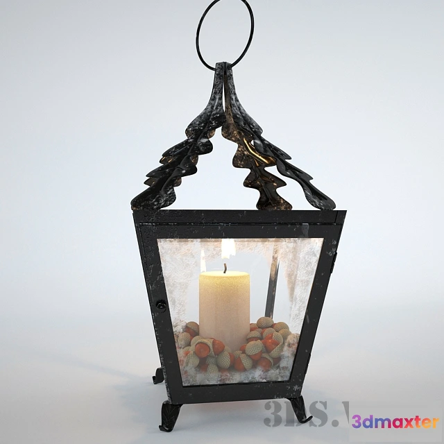 1602110 - decoration - Decorative lamp - candlestick 3D Max