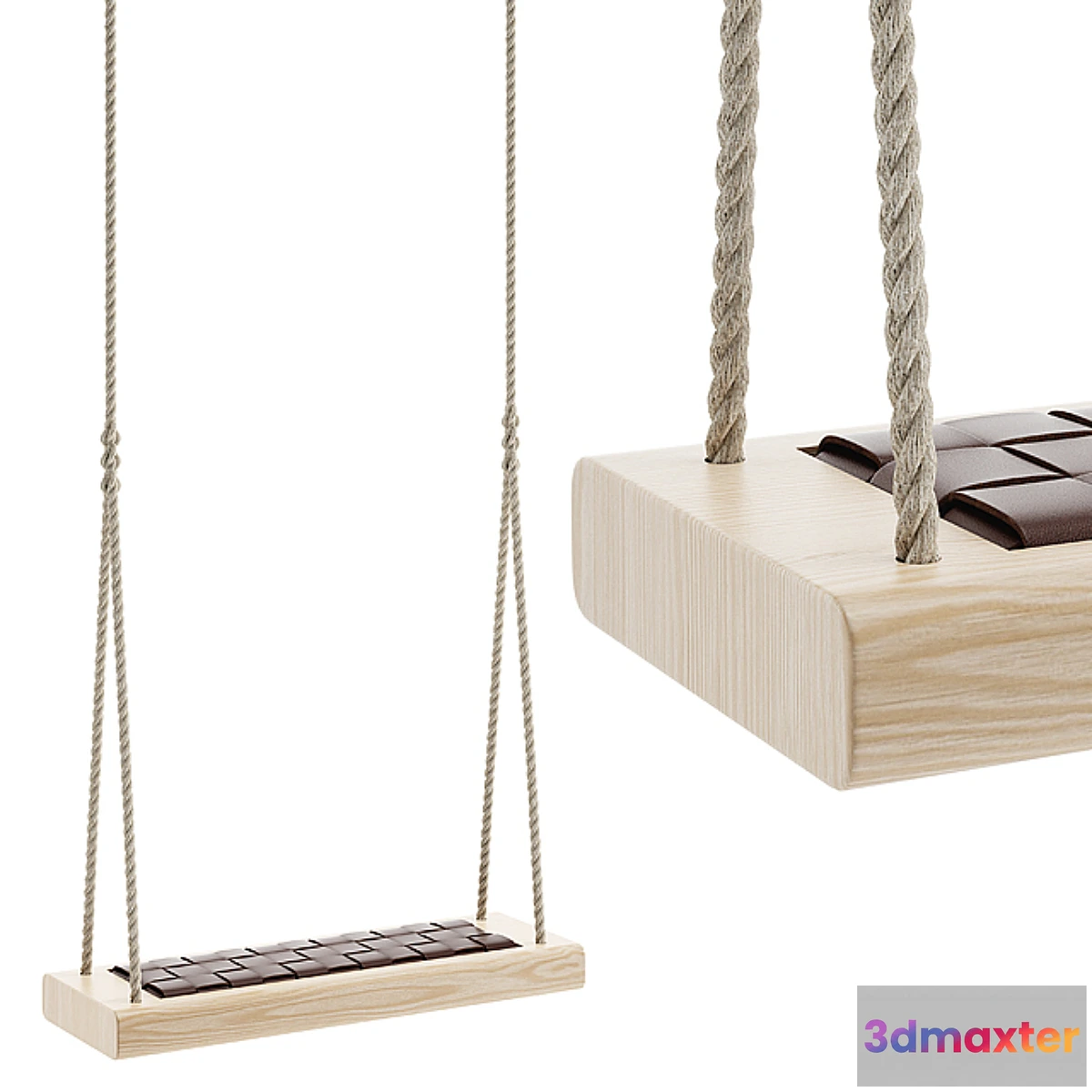 549951 - Indoor rope swing hanging chair