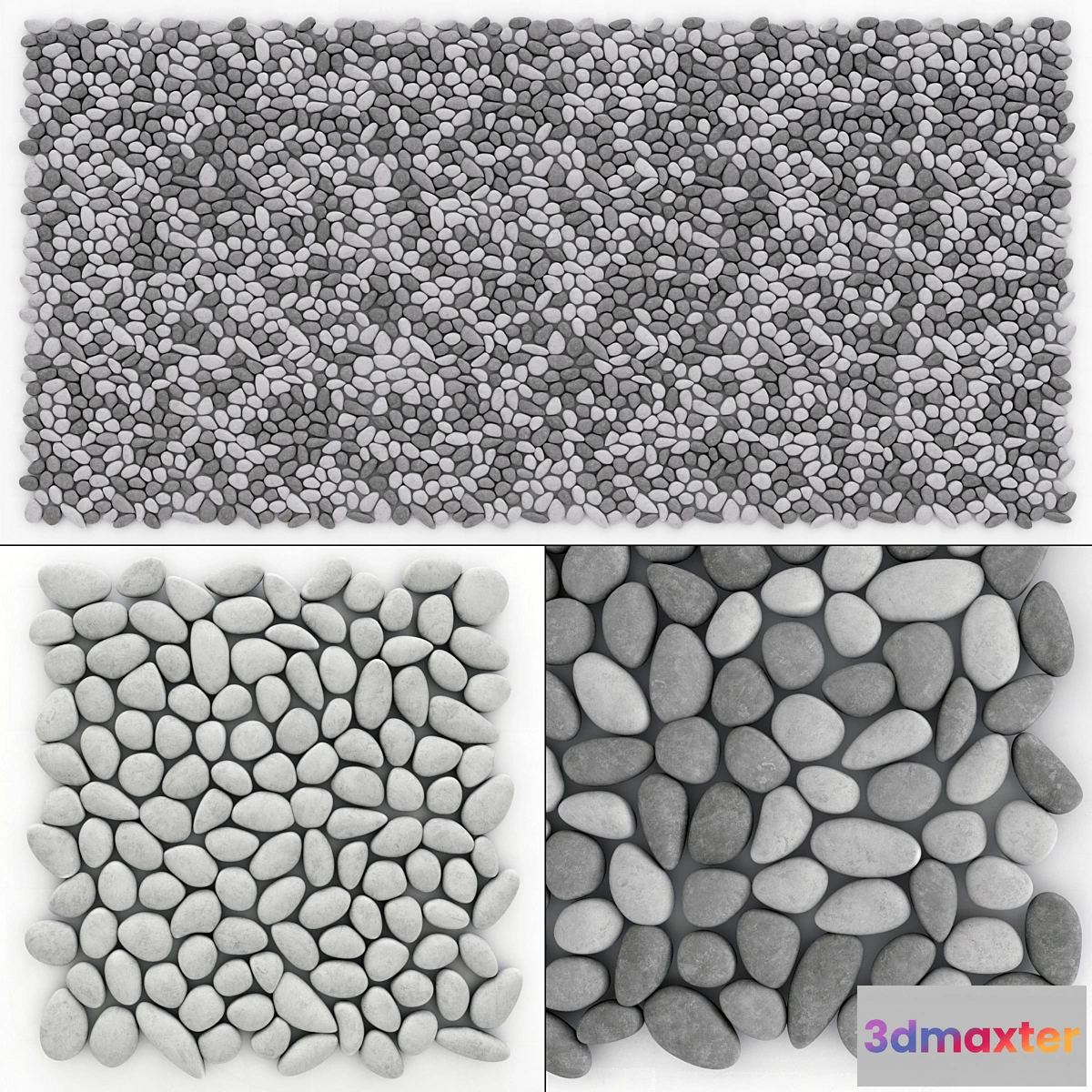 549961 - Panel pebble smooth Tile Bathroom n2 _ Pebble panel for bathroom n2