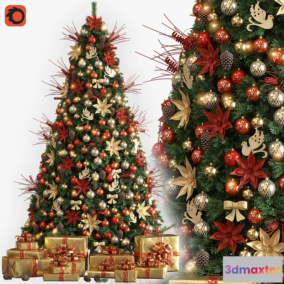 550029 - Christmas tree corona