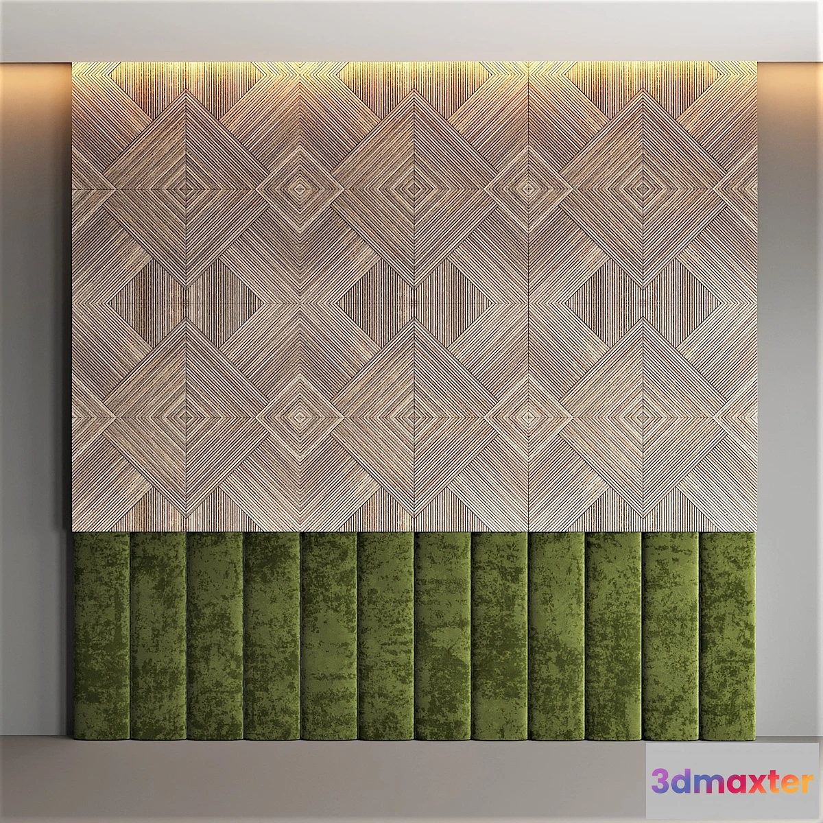 550273 - Noa Almond Olive Velvet