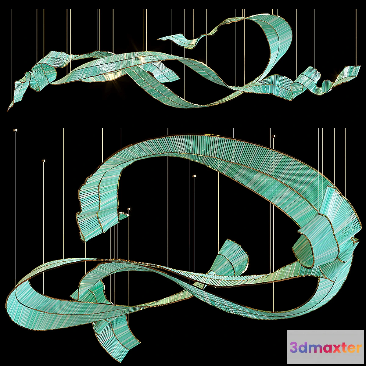 565993 - Light composition Vargov Design - Ribbon