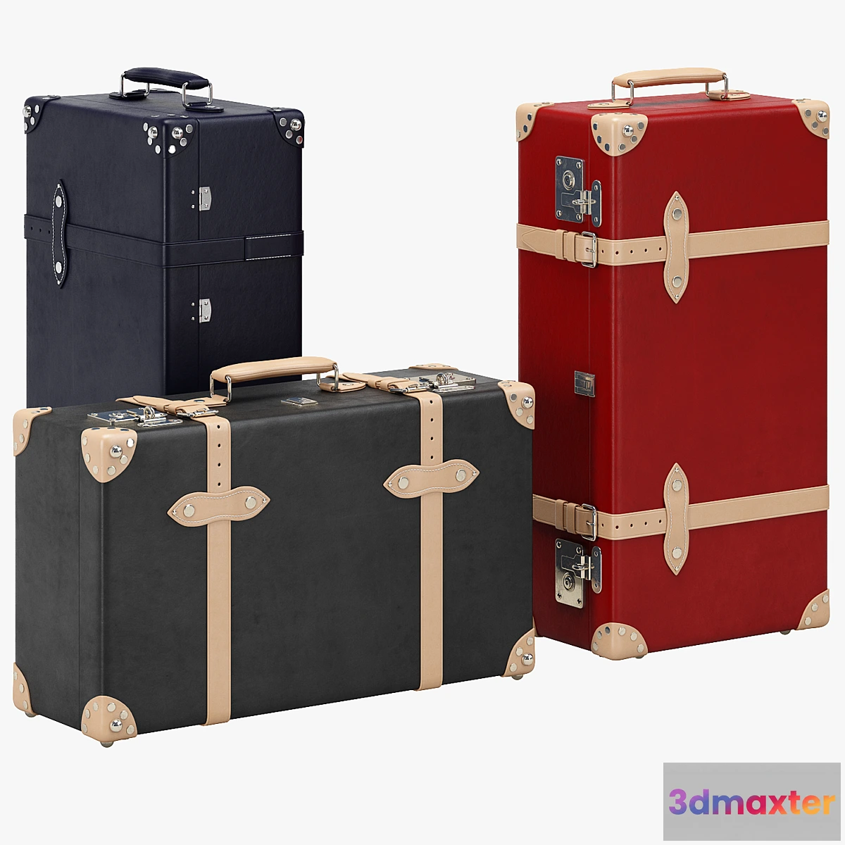 579212 - Globe Trotter Suitcases