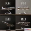 579548 - RH AIRCRAFTS DECORATION SET OF 4