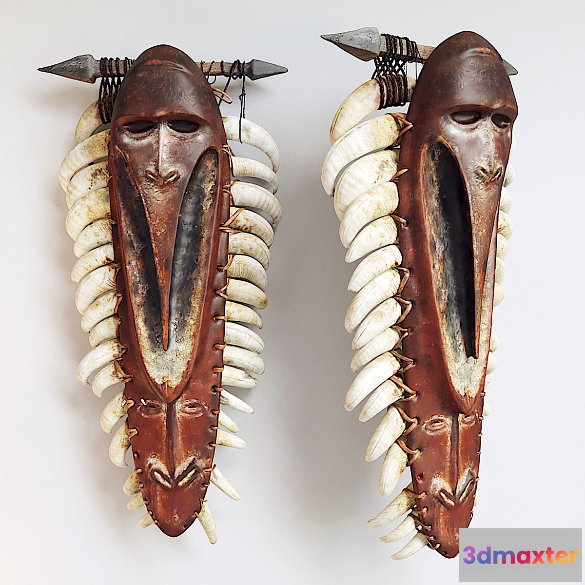 579658 - African shaman mask