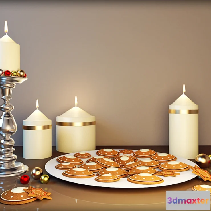 580510 - Cookies. Candles