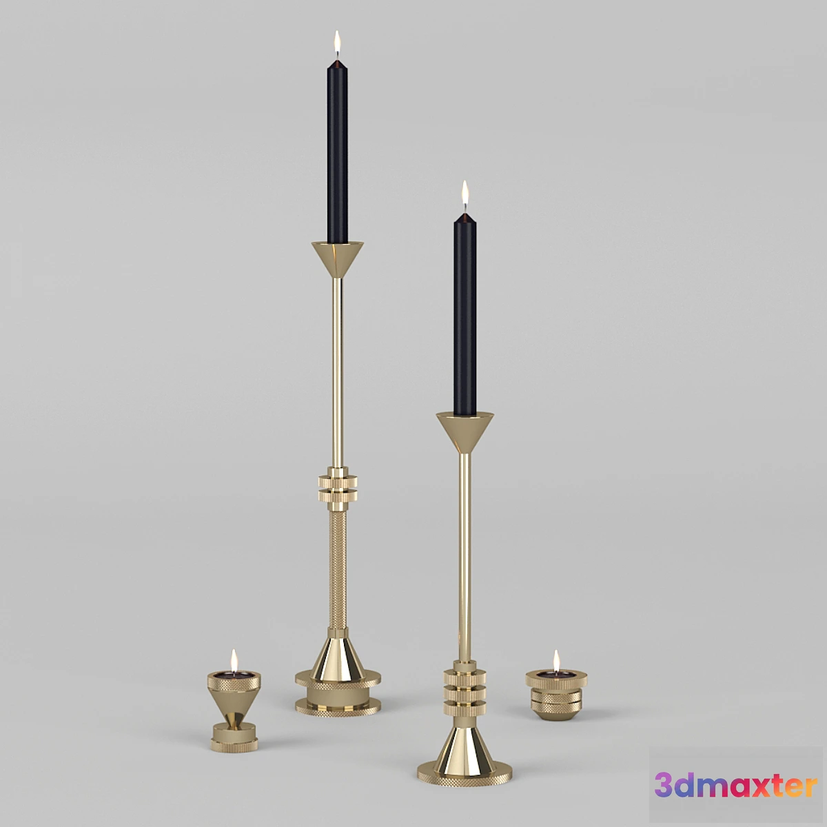 580518 - Tom Dixon_Cog Candle Holder