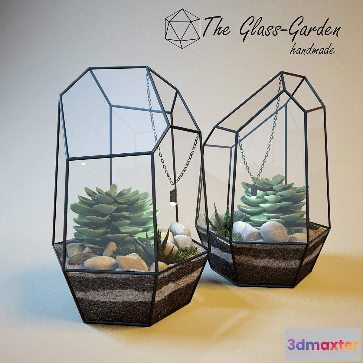 581946 - The Glass-garden (table terrarium)