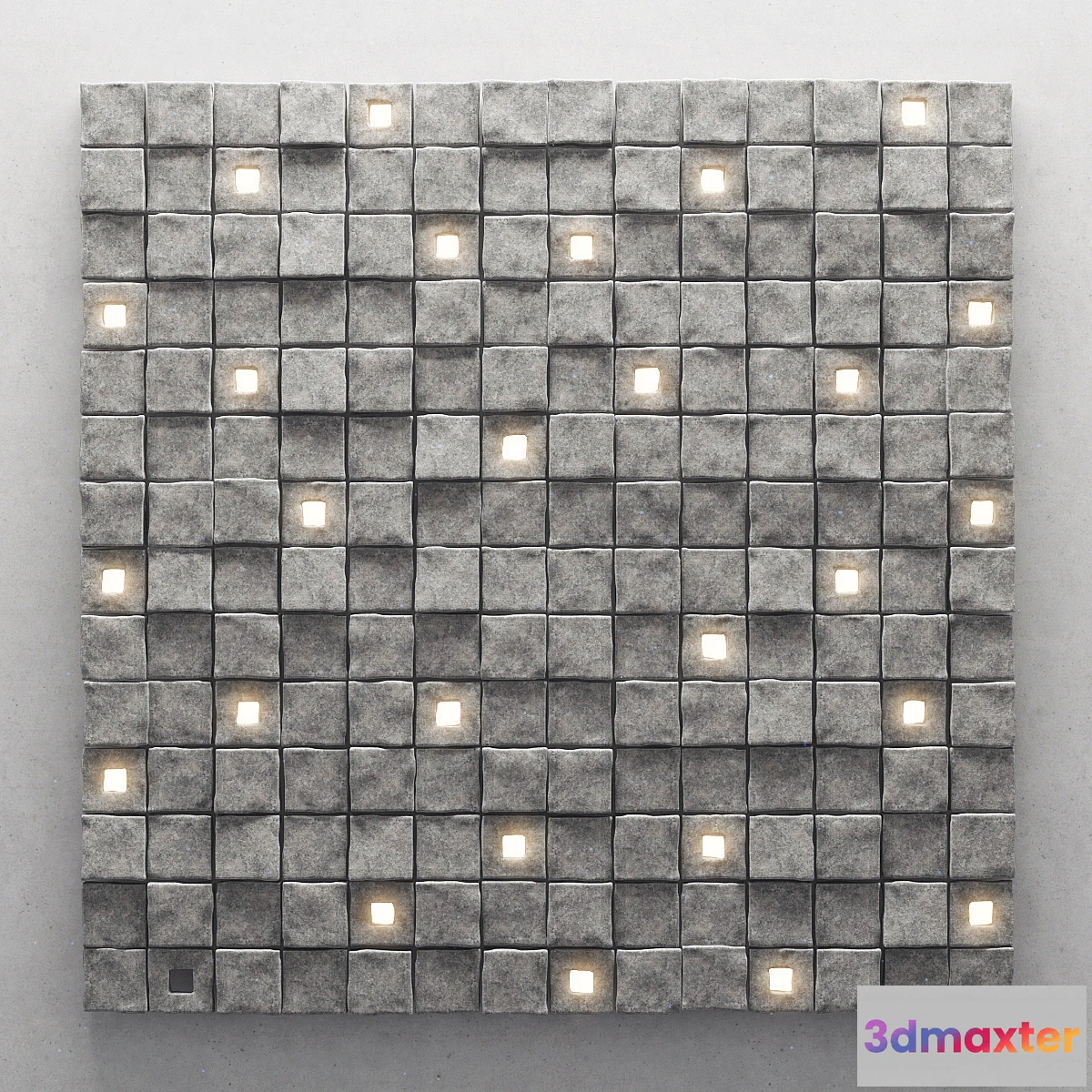 583140 - Panel stone cube