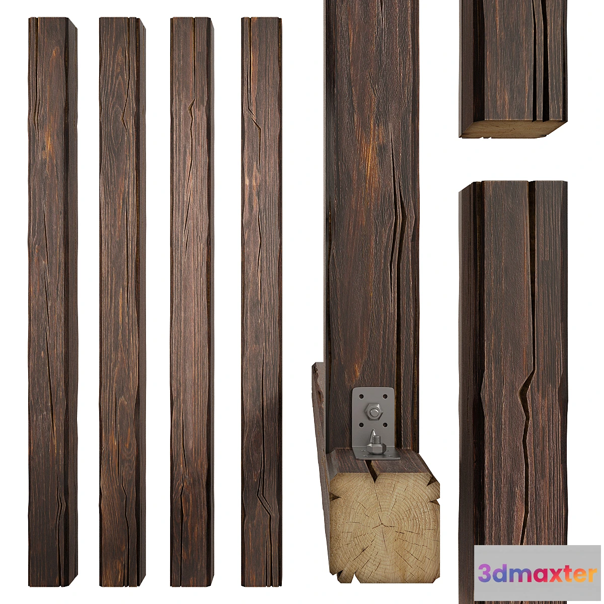 593090 - Wooden beams 2