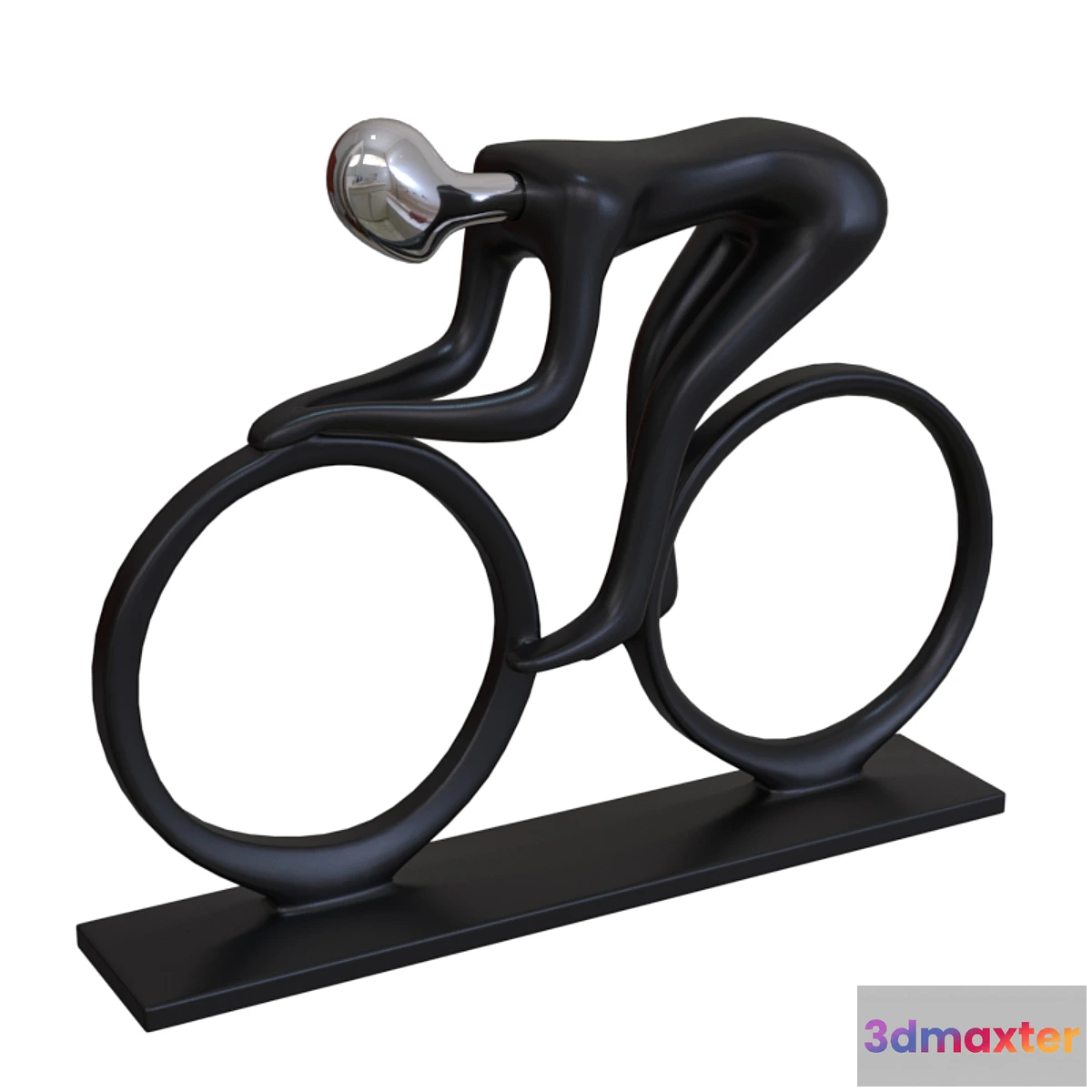 593210 - Cyclist figurine