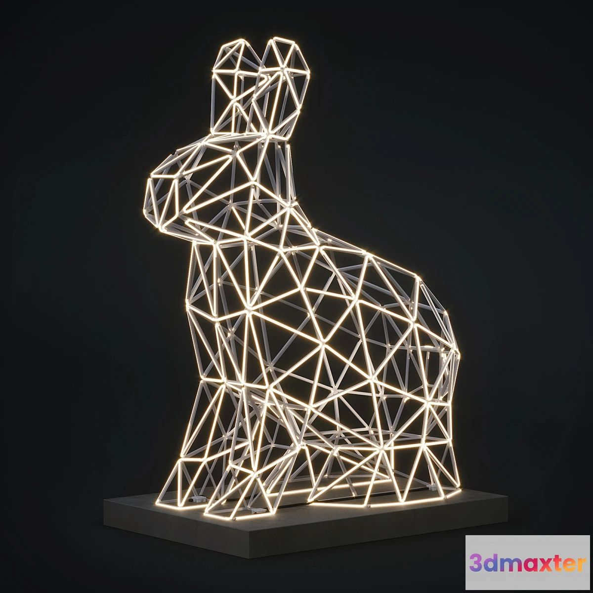 593824 - Sculpture Led hare