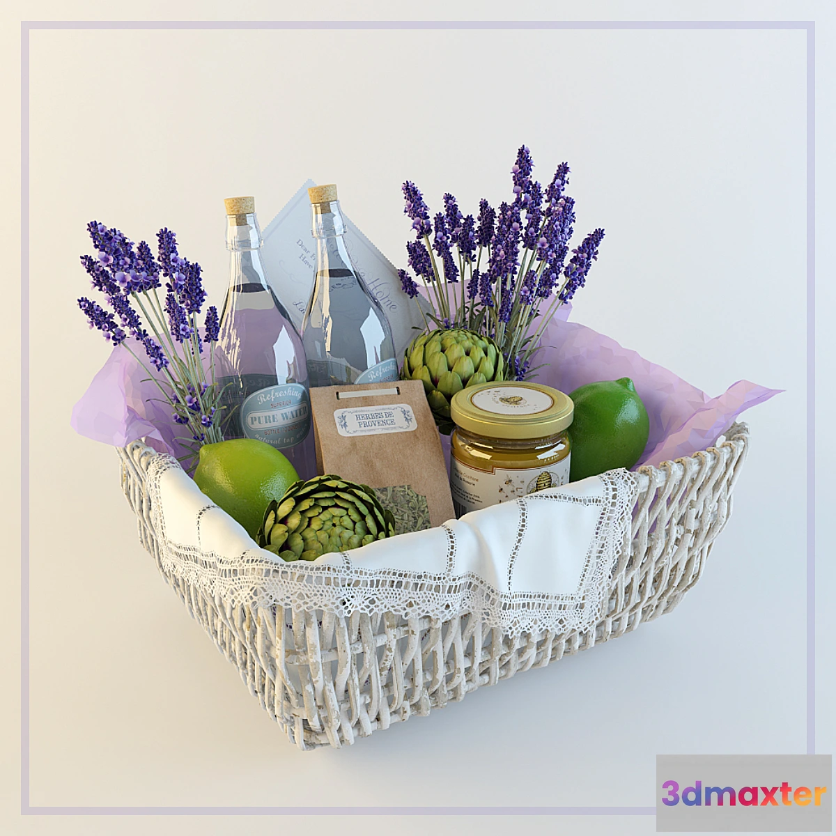 625849 - Provance basket _ decorative set