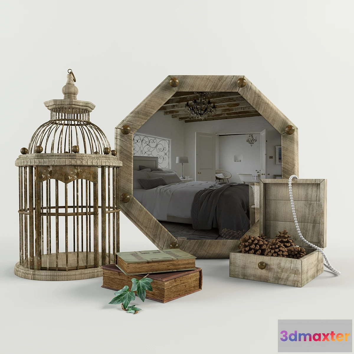 626643 - Decor in vintage style