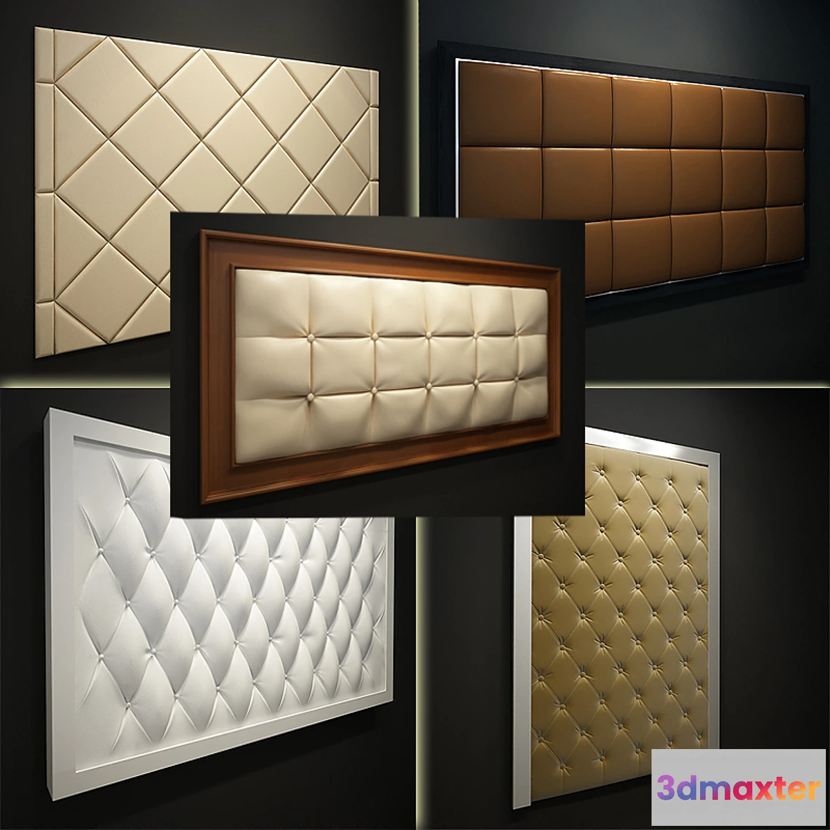 626737 - 5 types of decorative panels