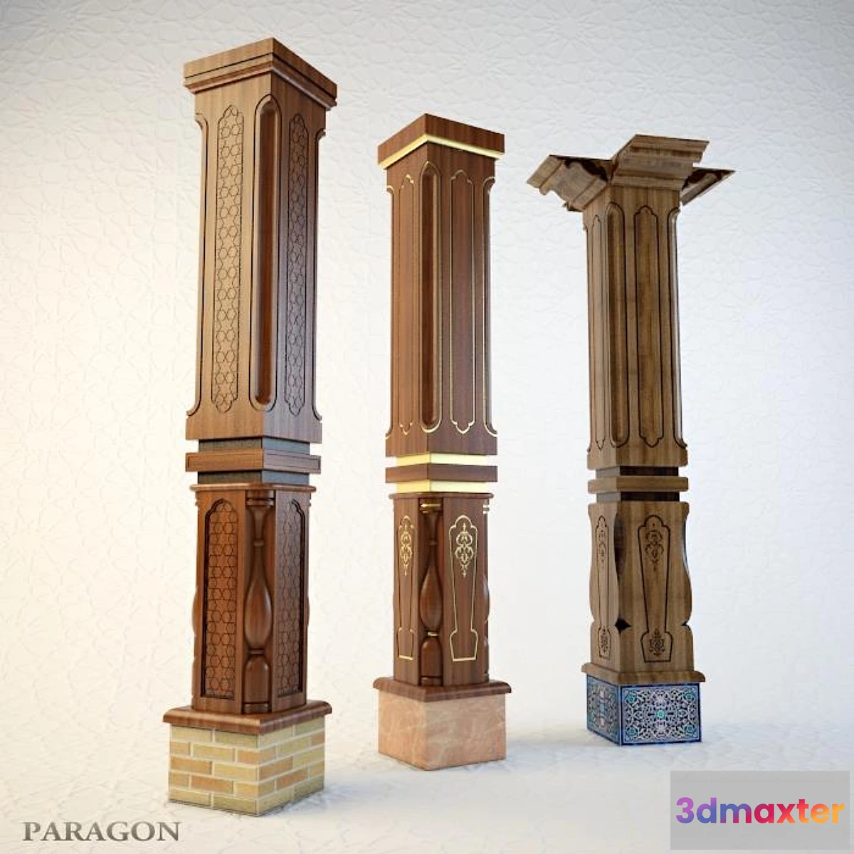 627351 - Uzbek national columns