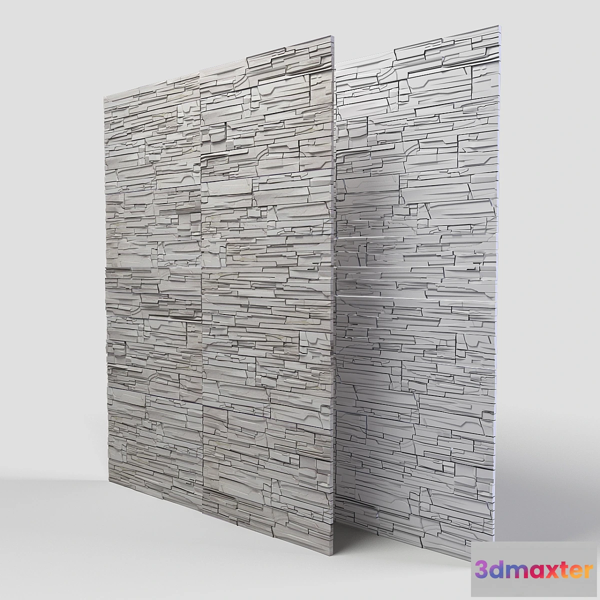 628761 - Decorative stone. White slate
