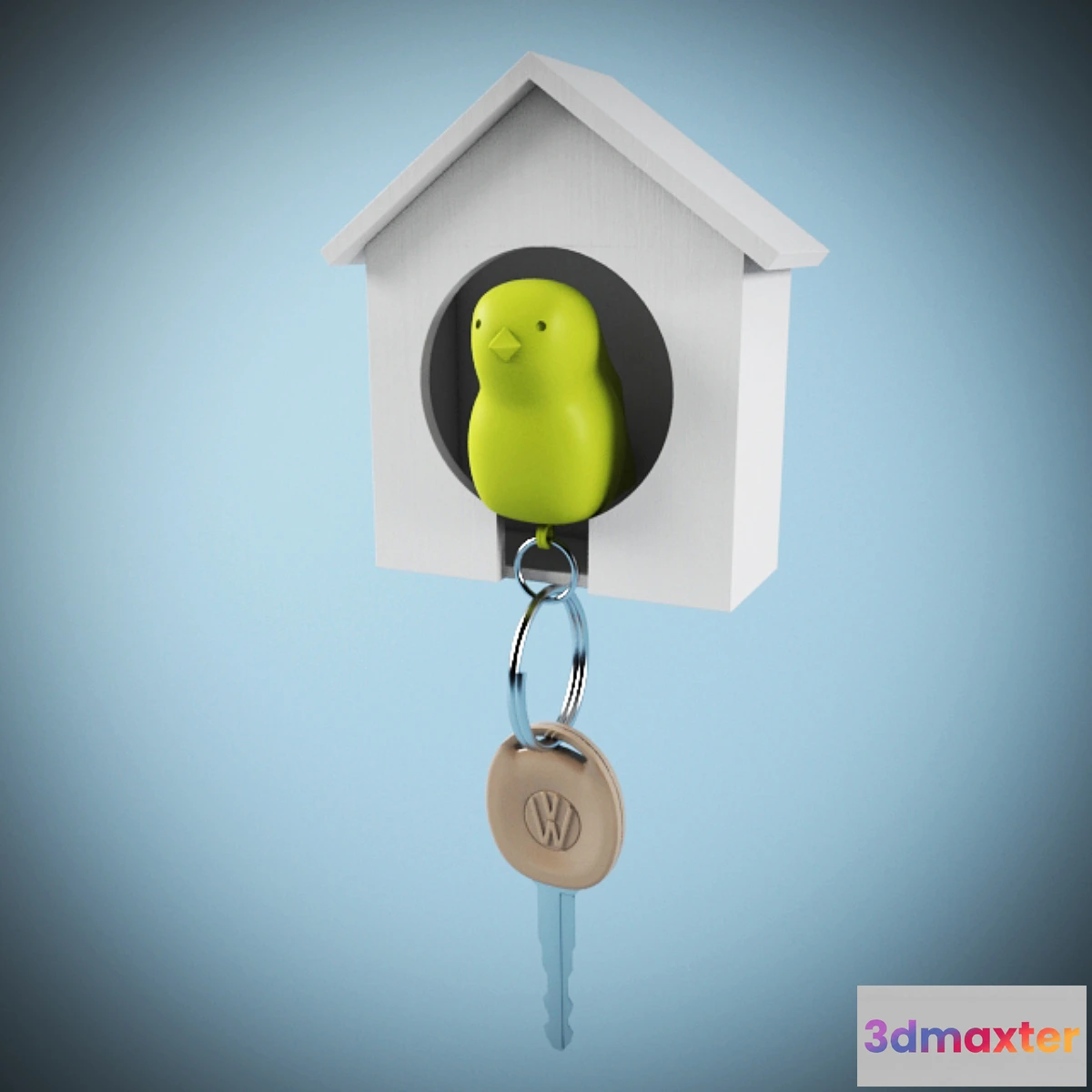 629351 - Keychain-with the House Sparrow