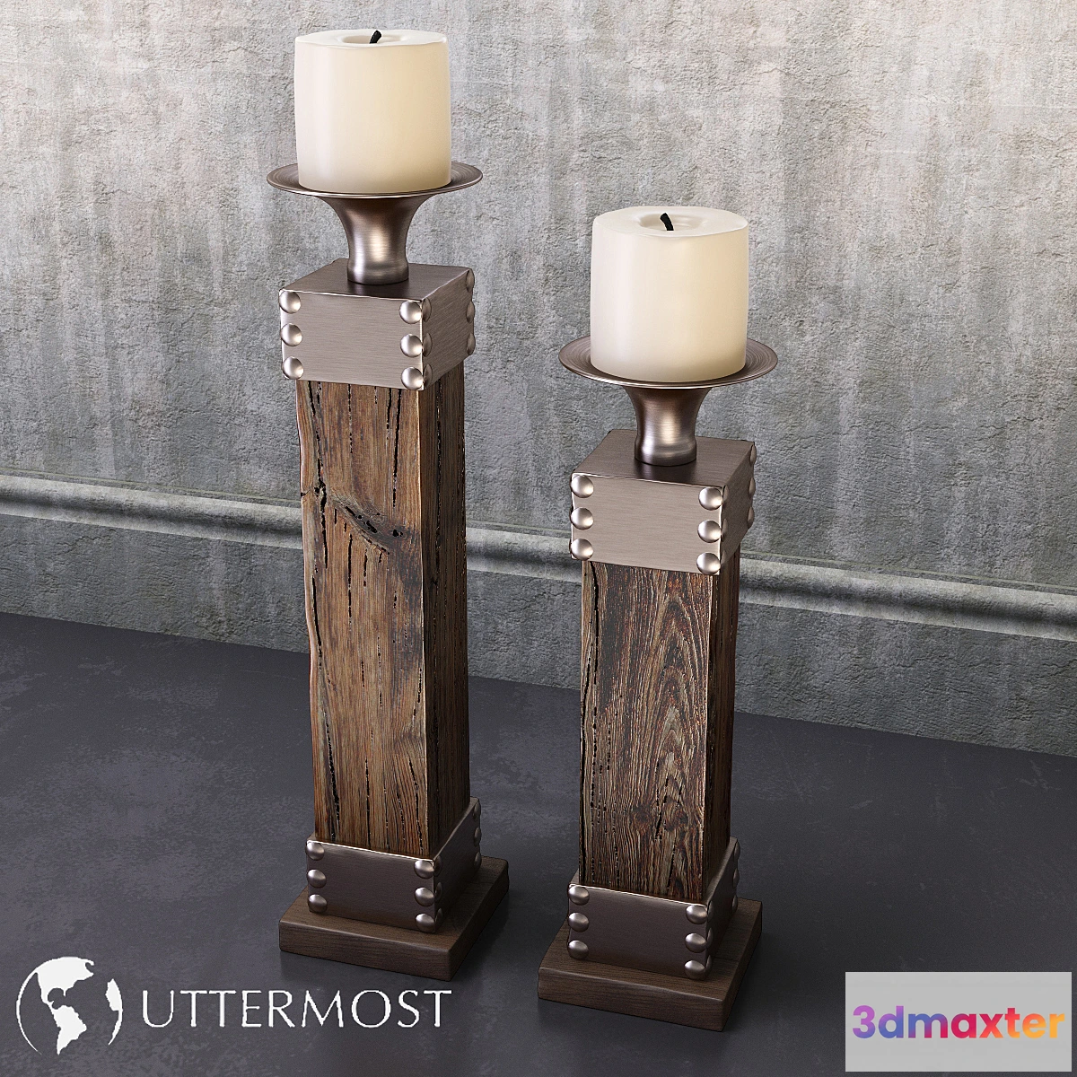 632951 - Candleholders Lican Uttermost