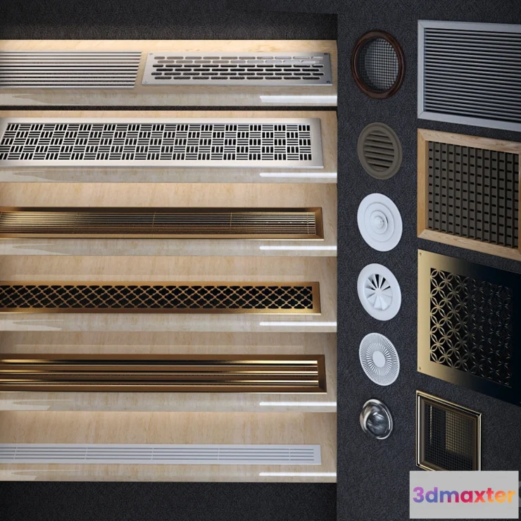 633929 - Ventilation grilles and diffusers