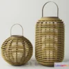 634317 - Bamboo & Jute Lanterns