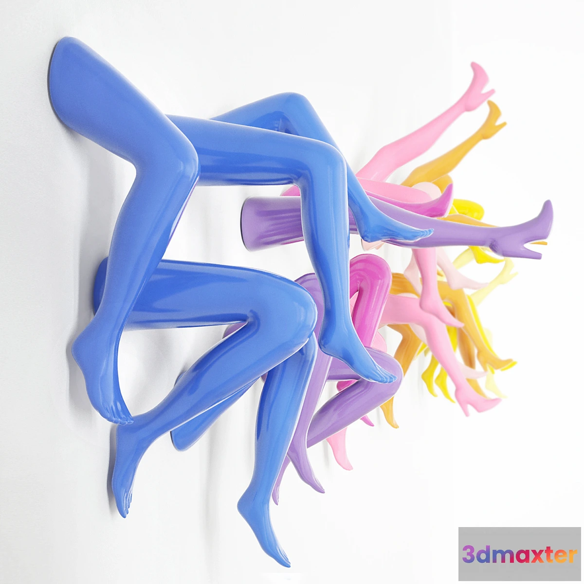 637369 - Wall statuette Legs