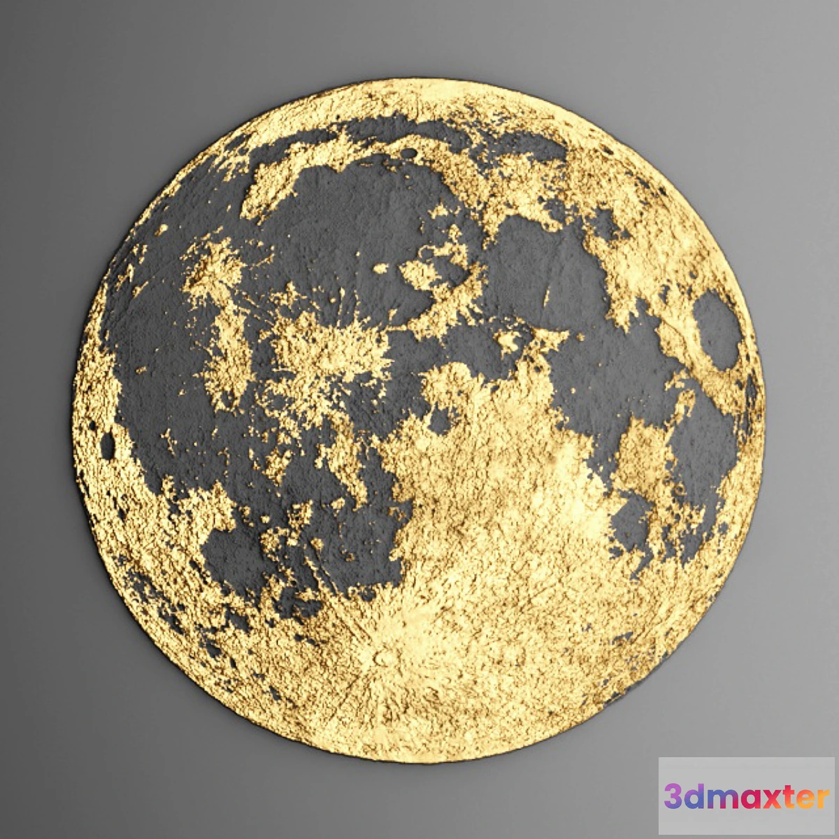 637719 - Decor for wall. Panel. Moon.