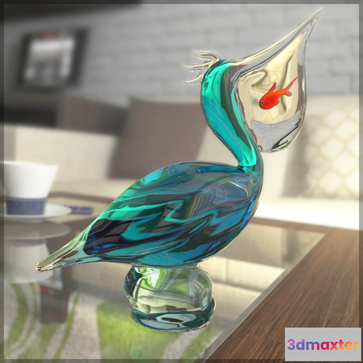 638321 - Figurine pelican