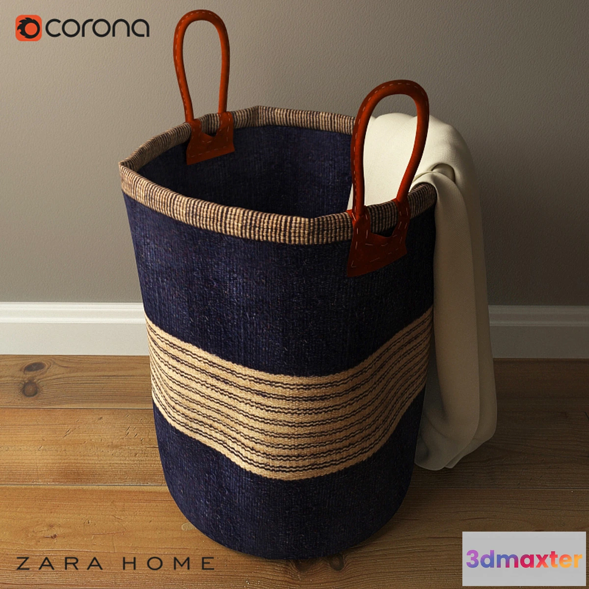 638689 - Shopping stripes with handles ZARAHOME