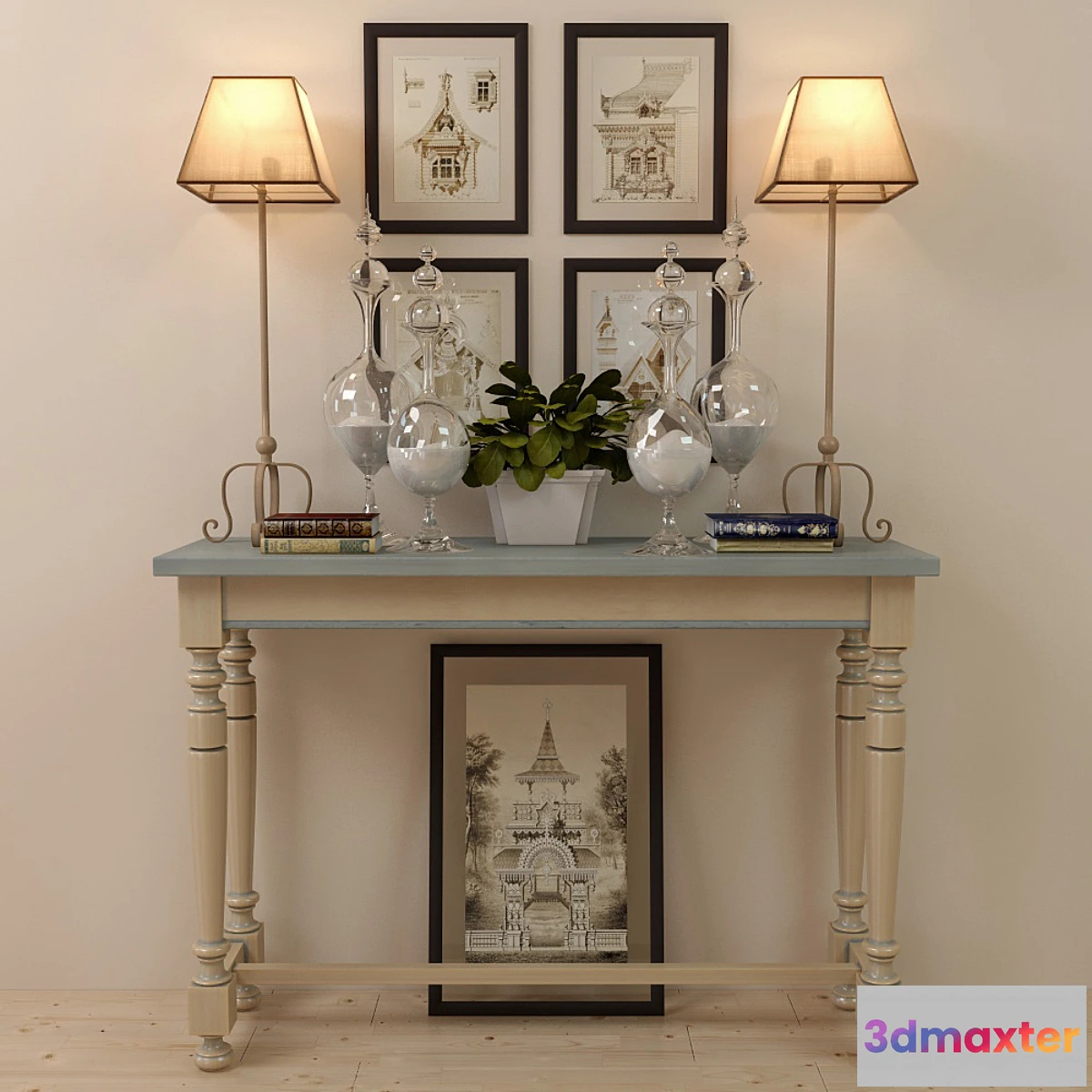 640875 - Console Veranda with décor