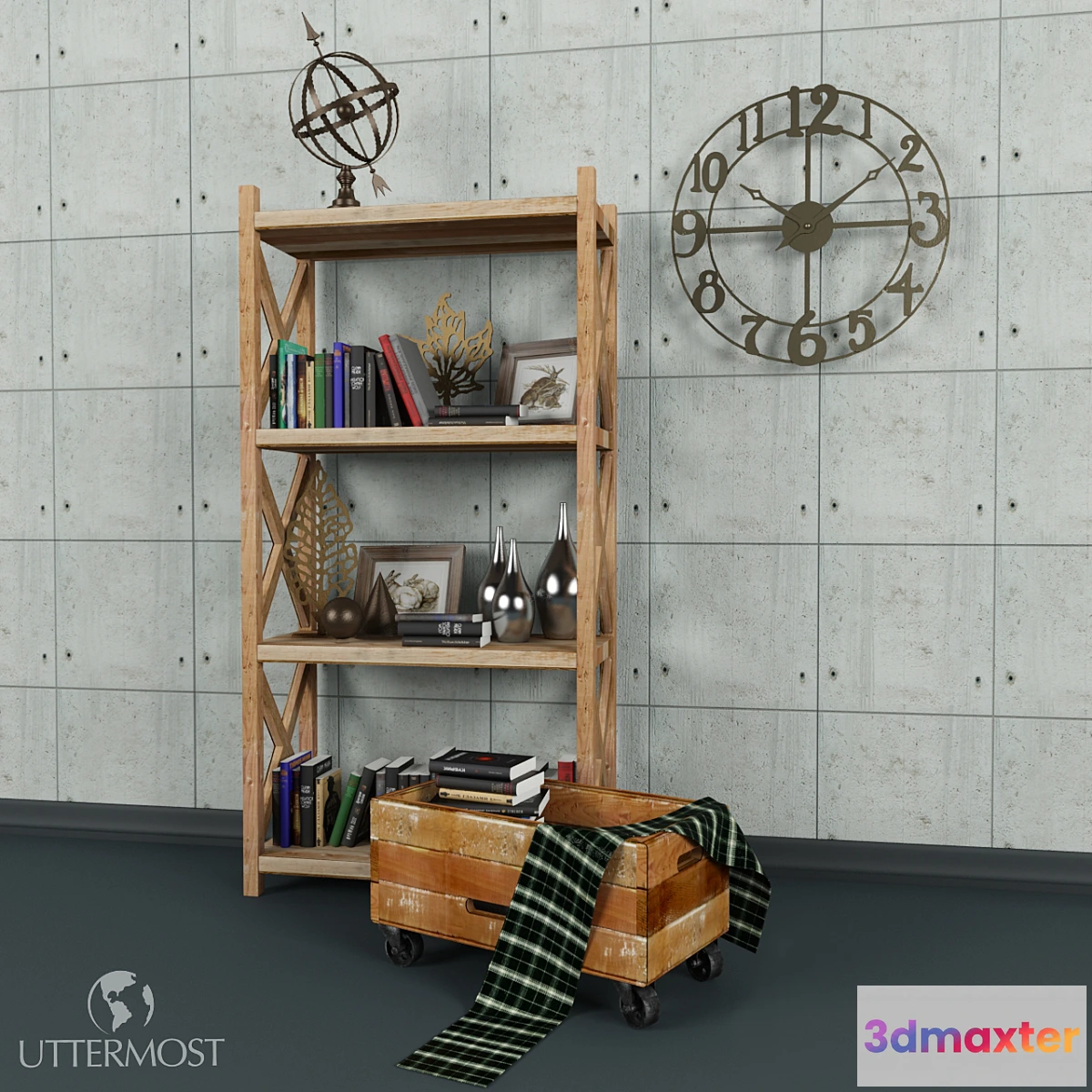 640909 - Shelves with accessories from UTTERMOST