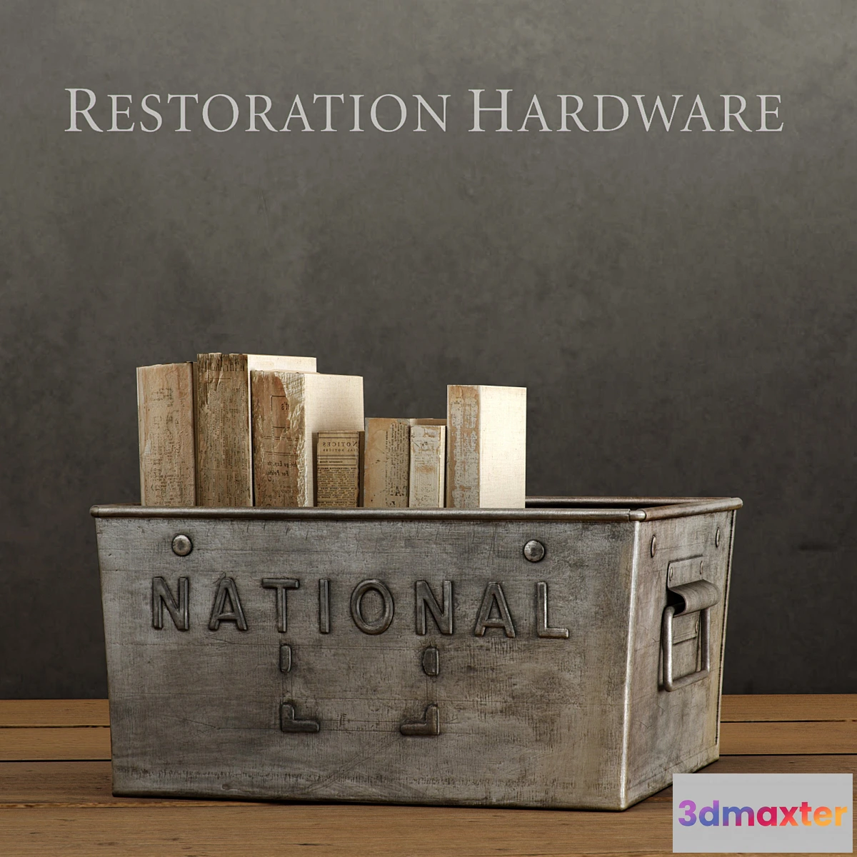 643255 - RH _ NATIONAL METAL BIN