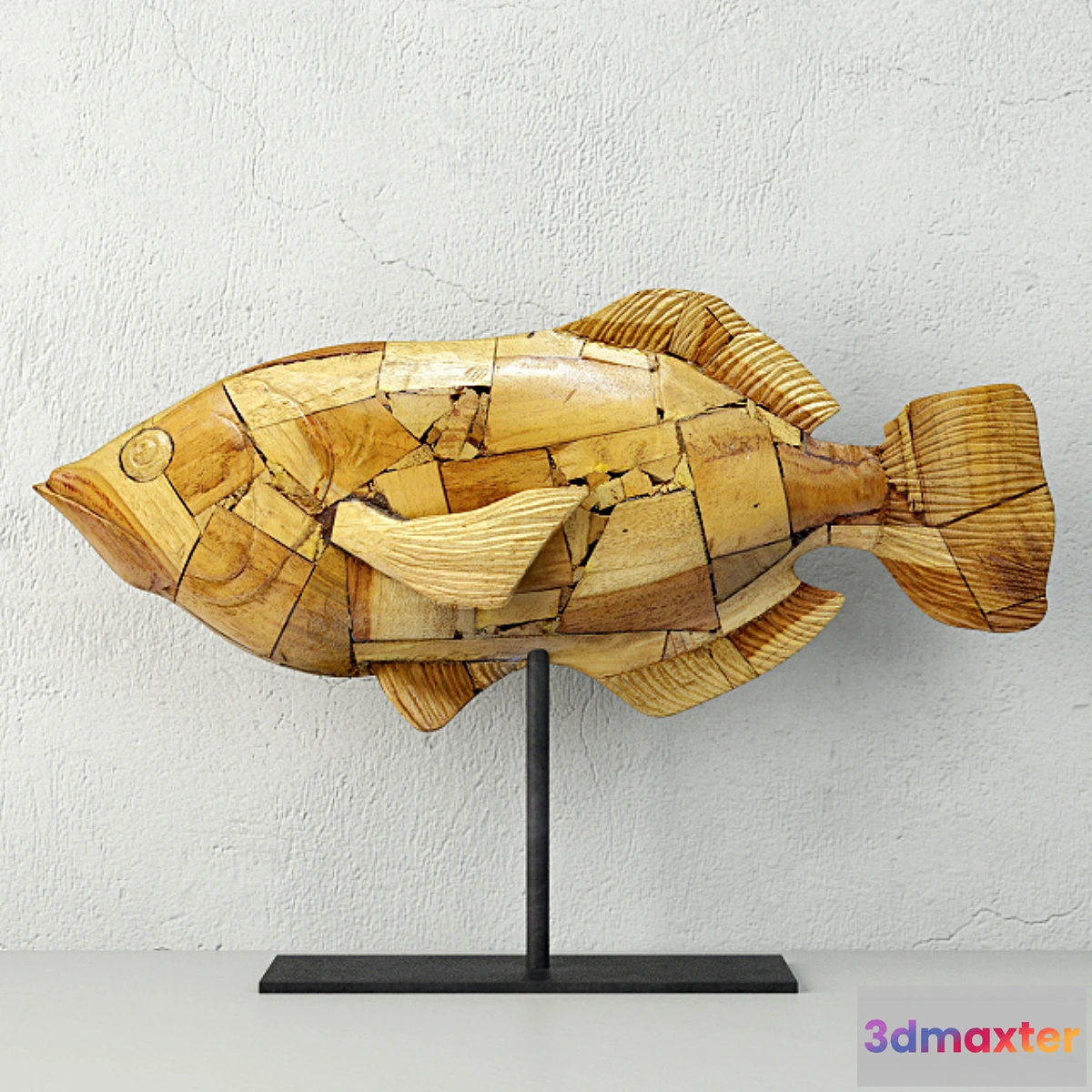651801 - Driftwood Mosaic Fish _ Palecek