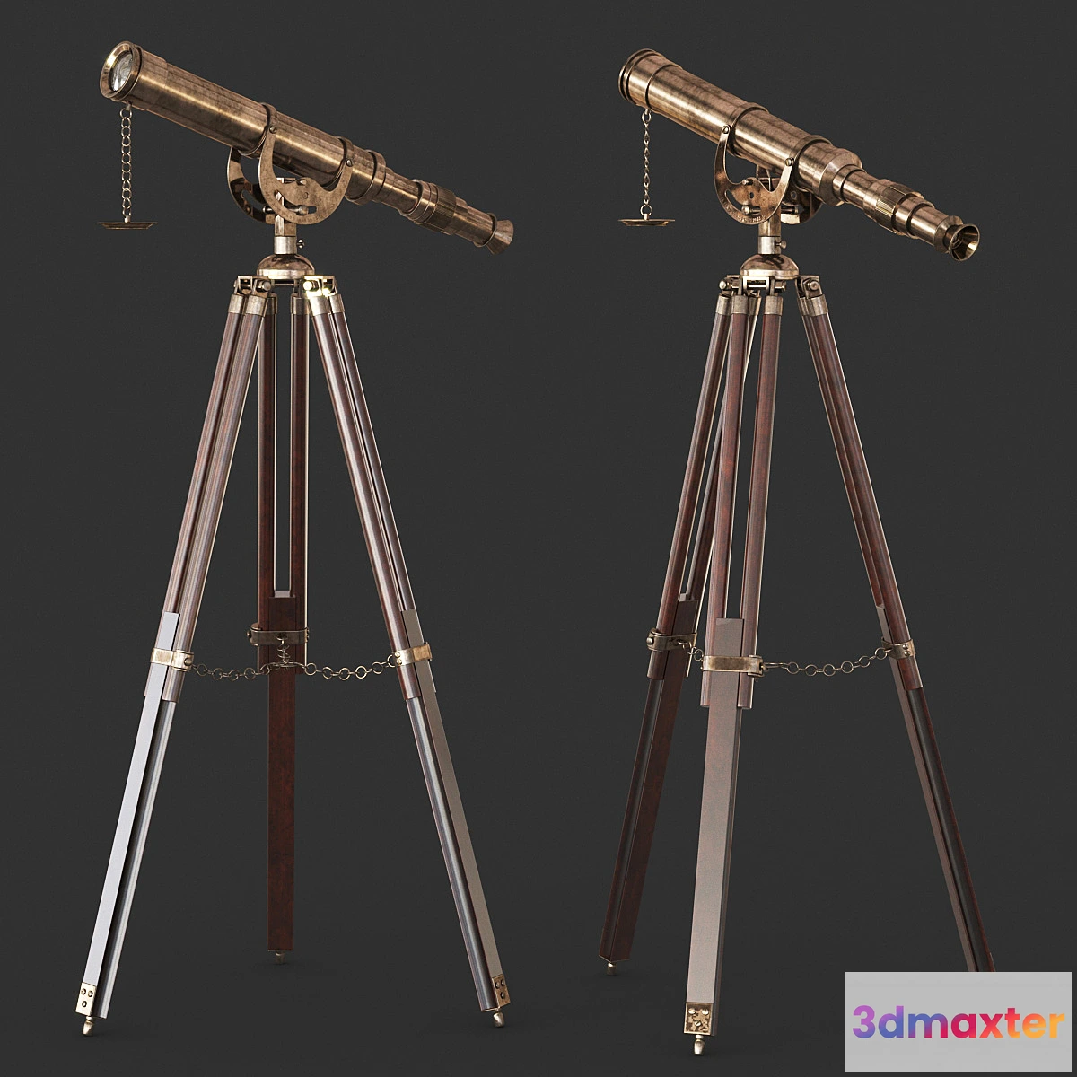 654913 - Vintage Telescope