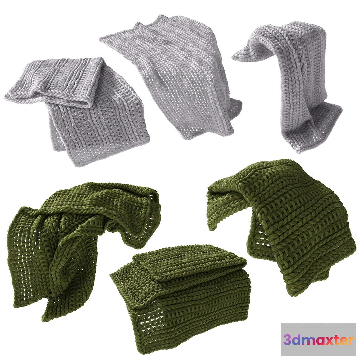 655309 - Home Republic Chunky Knit Throw 02