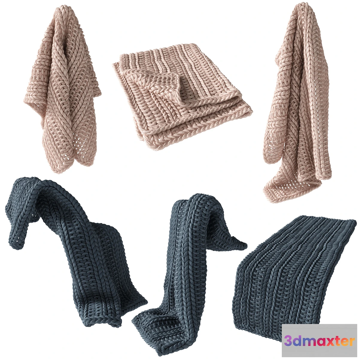 655311 - Home Republic Chunky Knit Throw 01