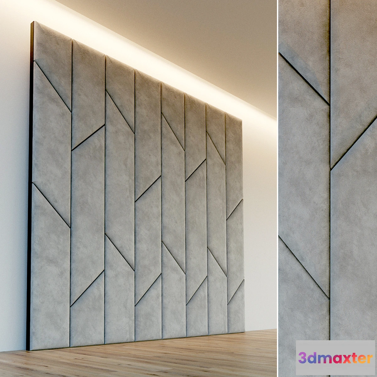 659021 - Decorative wall. Soft panel. 56