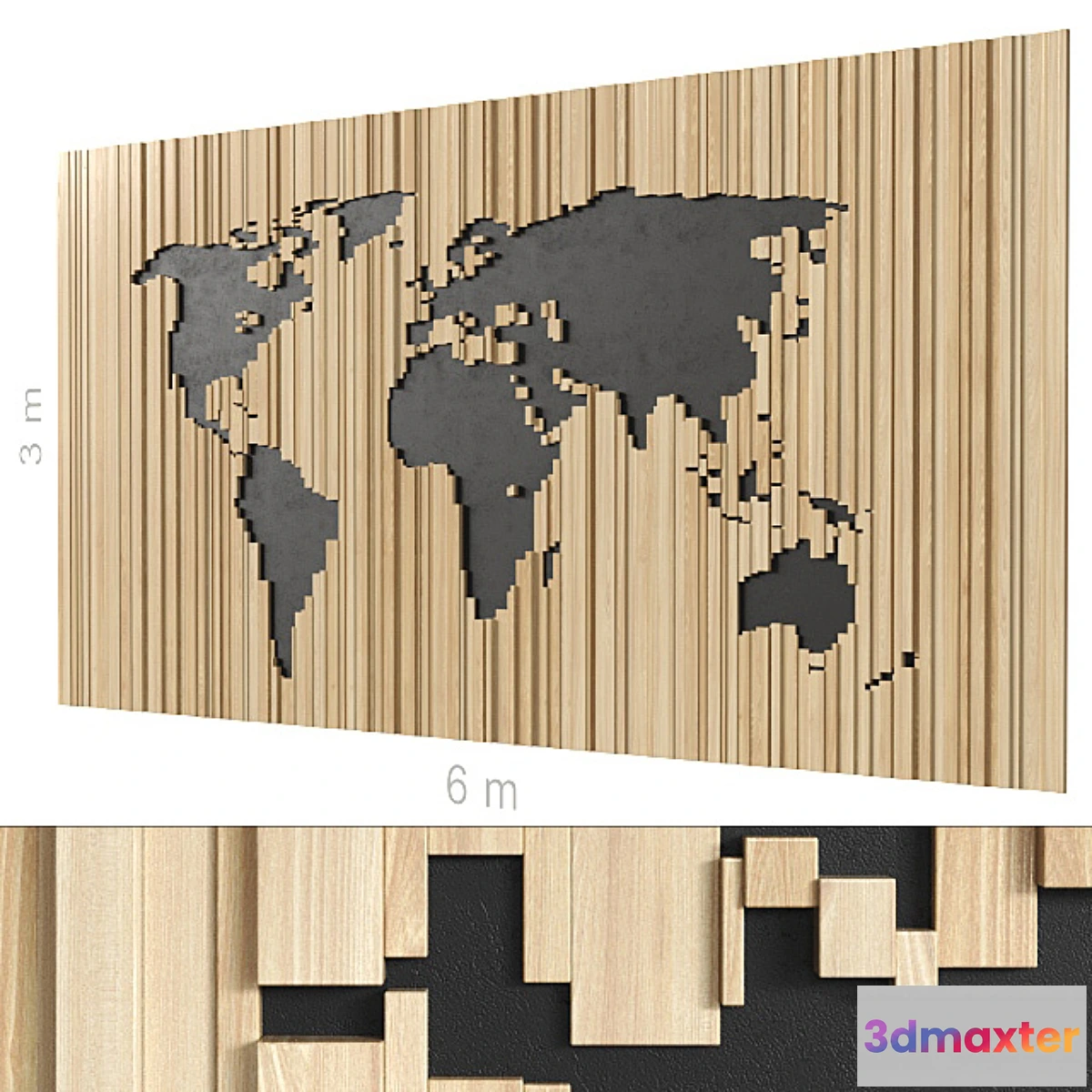 660635 - Decorative wall 133.