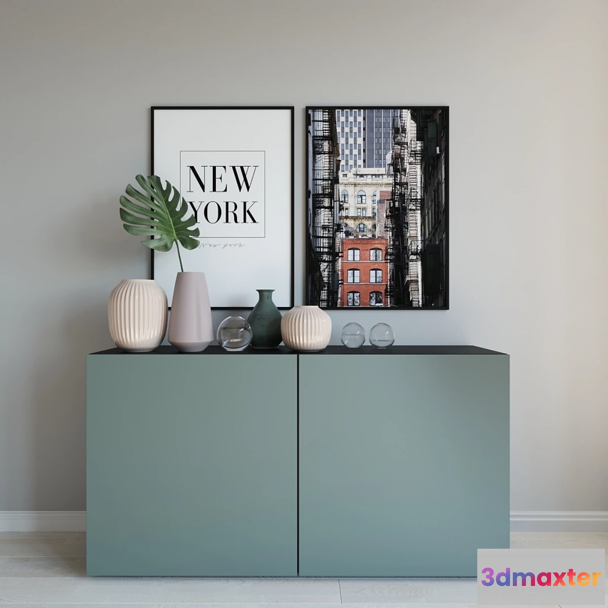 661029 - New York Decor Set