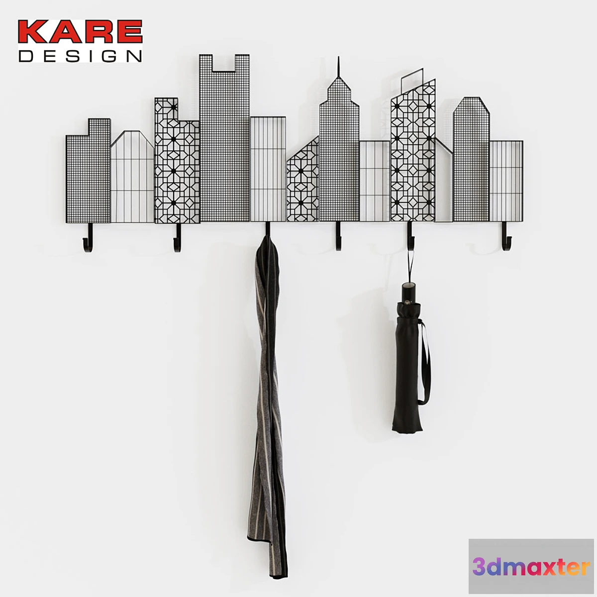 664191 - Kare _ Coat Rack Skyline