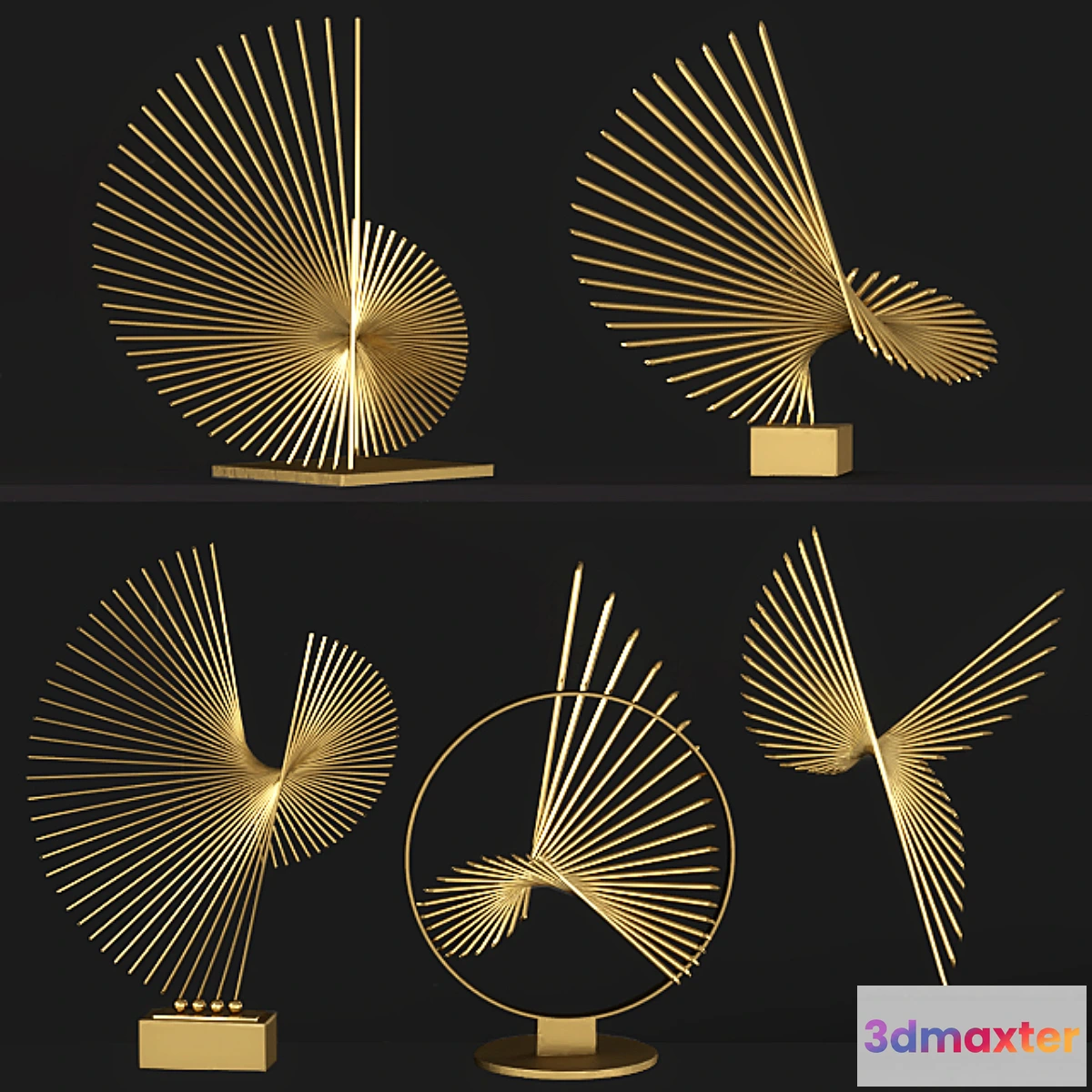 664771 - Decorative set Spiral