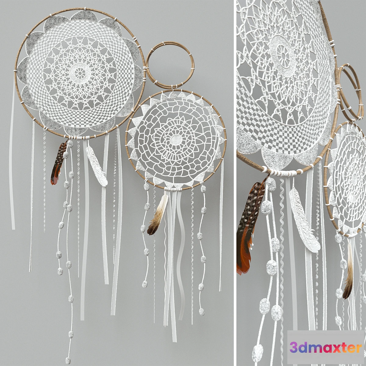 664781 - White macrame