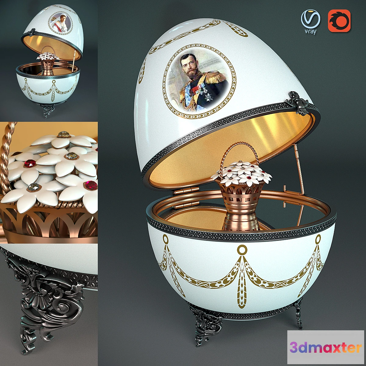 668783 - Faberge egg