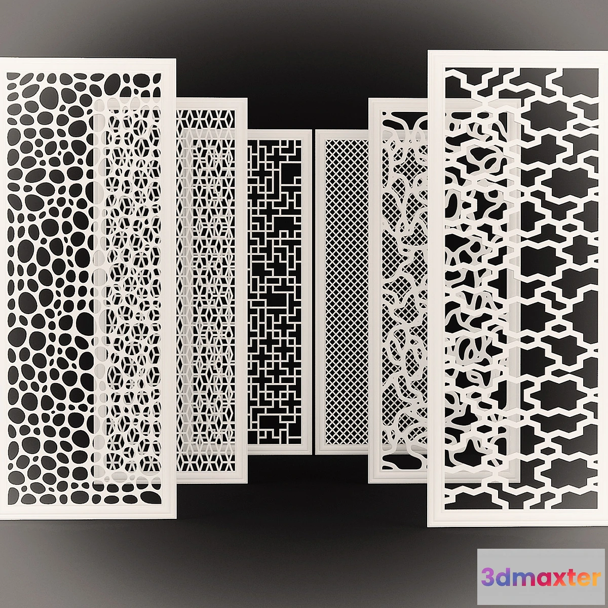 673213 - Set of decorative panels