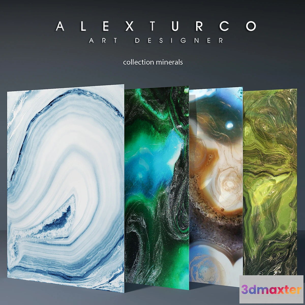 673791 - Art-panel “Alex Turco” collection “Minerals”