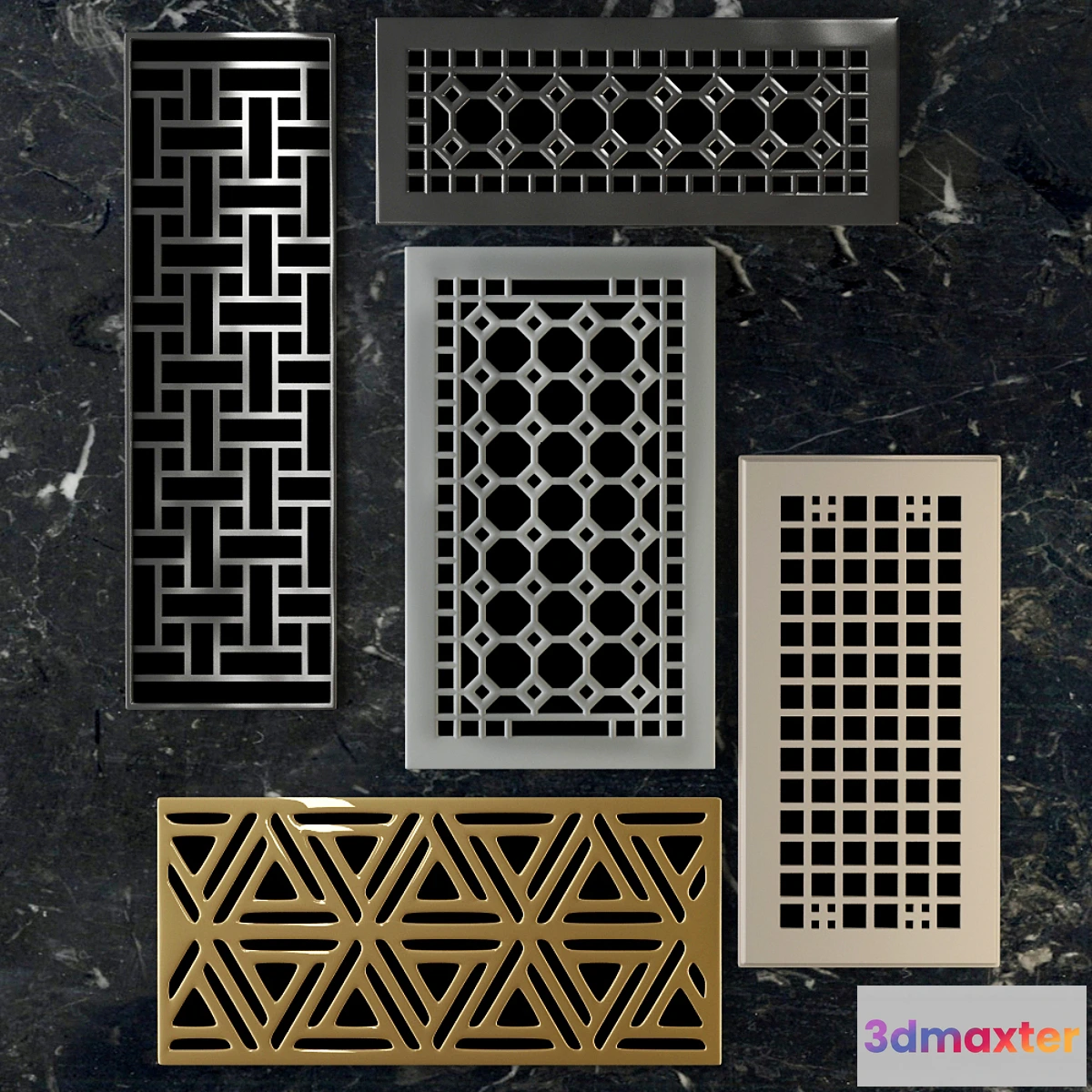 673873 - Ventilation grille and radiator