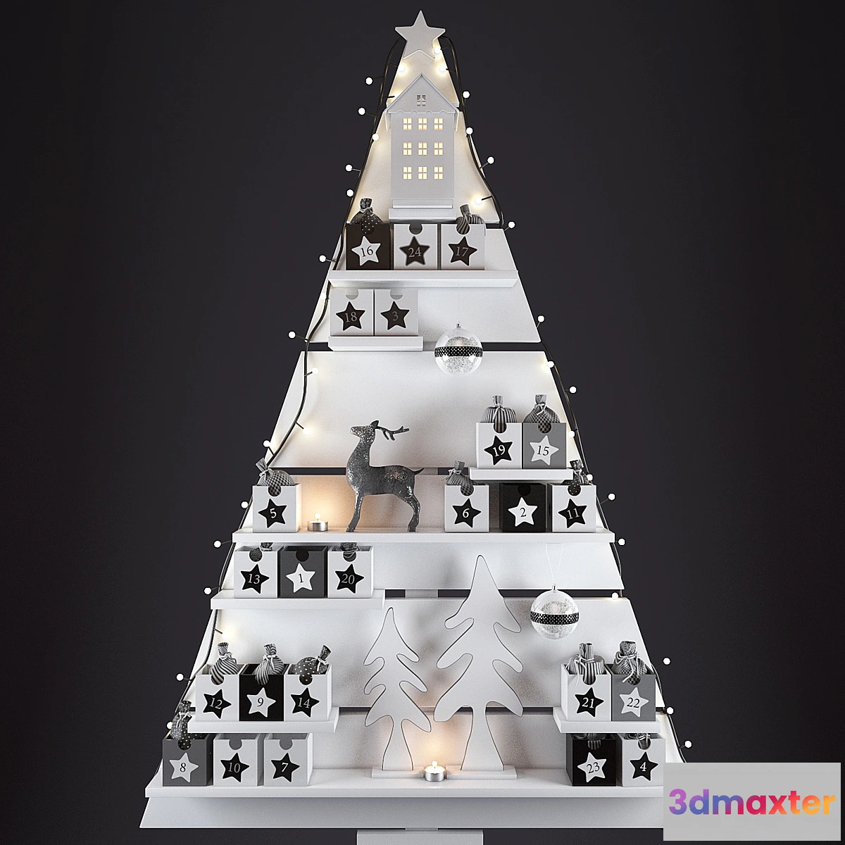 673941 - Christmas wall tree - No.2