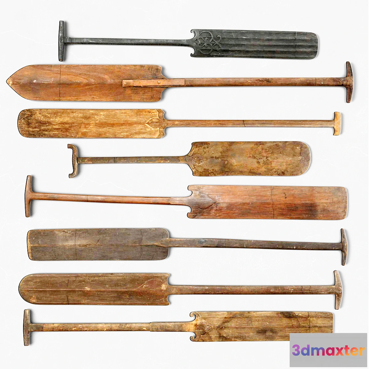 681368 - Boating oars from kerala