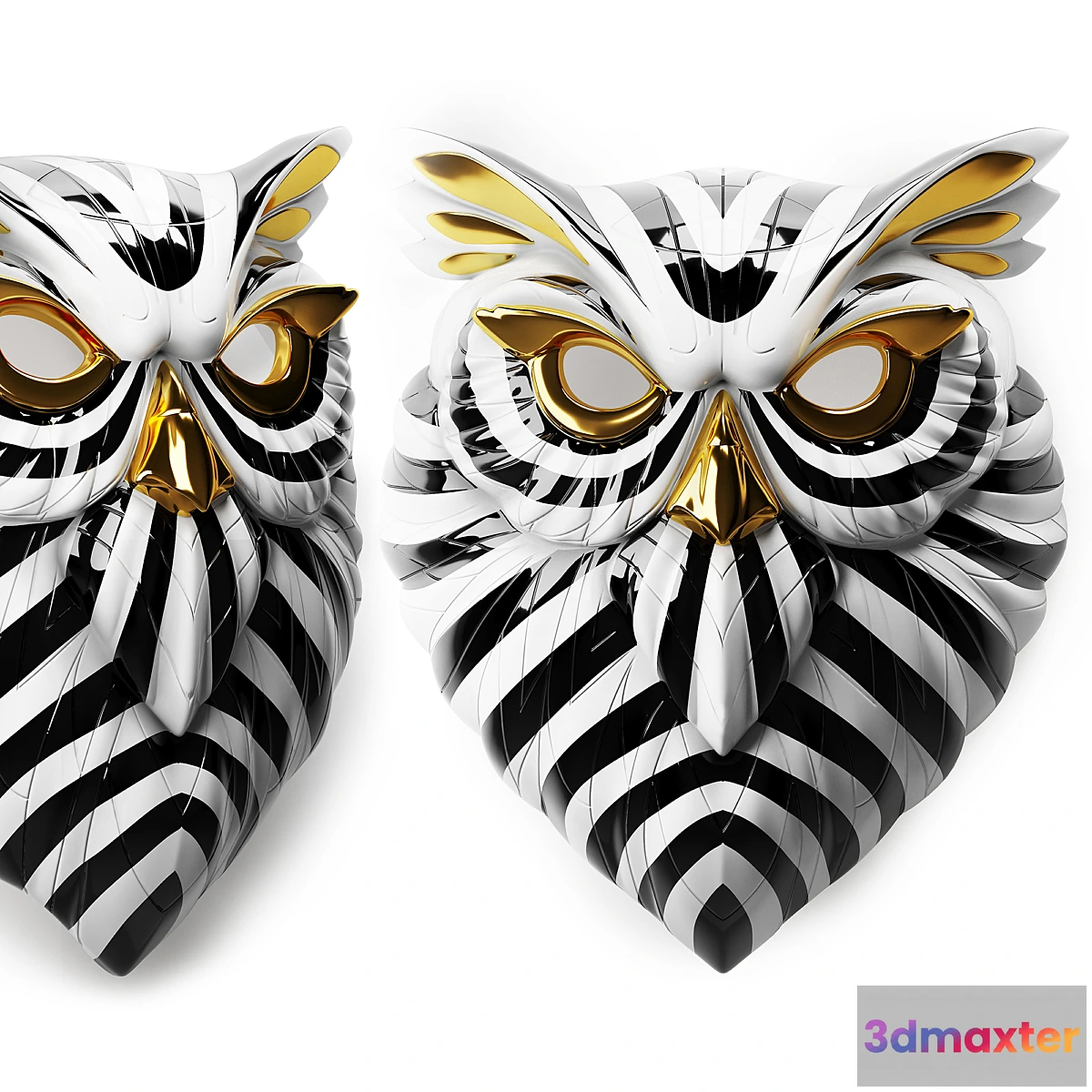 681392 - Owl mask lladro